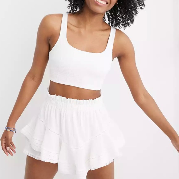 aerie Dresses & Skirts - Aerie Rock ‘n’ Ruffle Skort